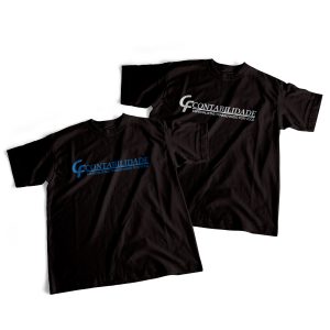 Camisa Preta CF Contabilidade