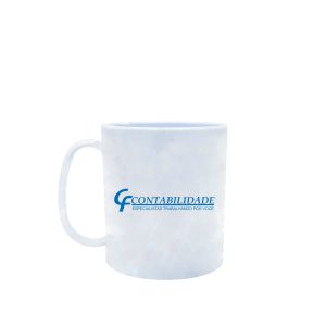Caneca de Polímero Branca