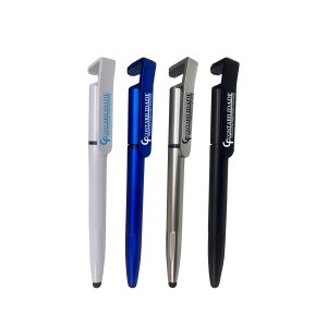 Caneta Plástica Touch com Porta Celular